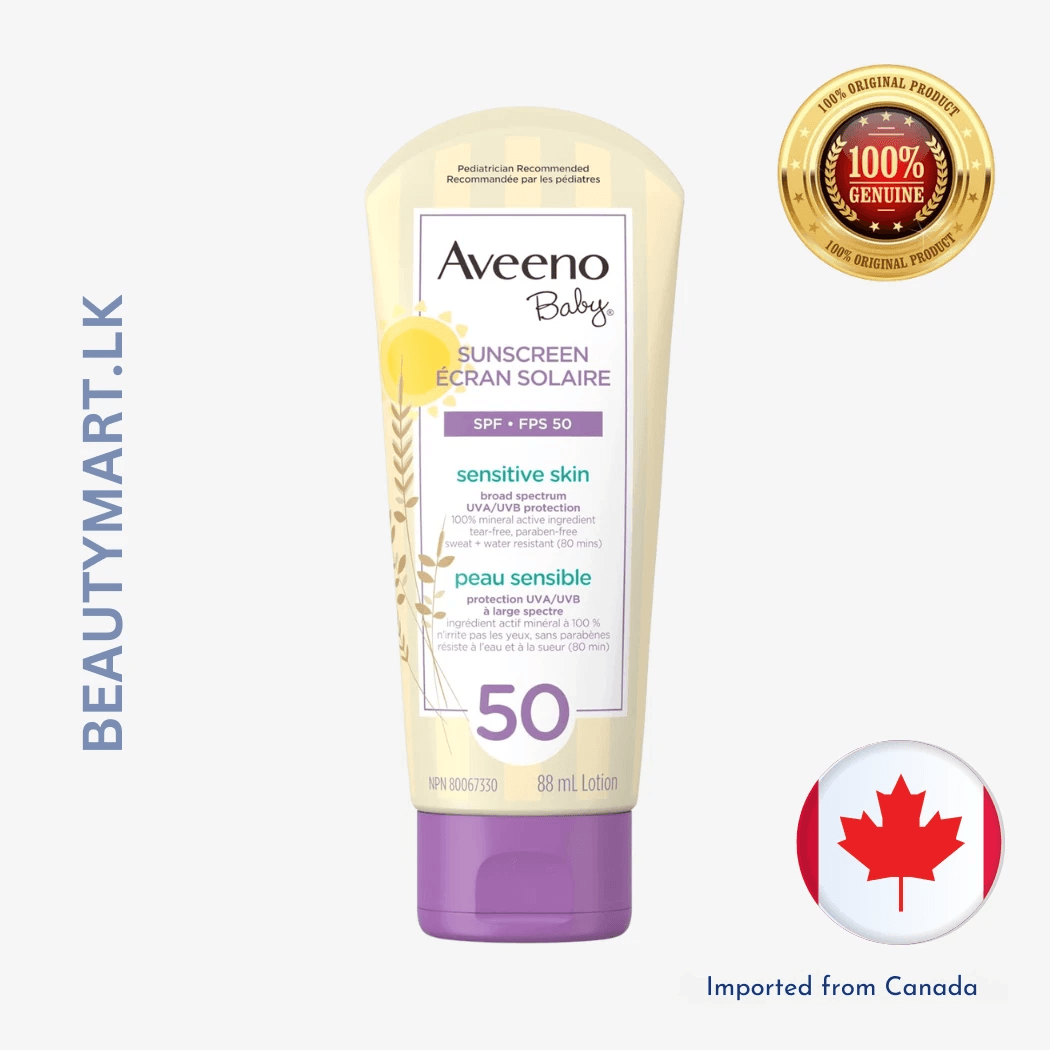 Aveeno Baby Sensitive Skin Sunscreen SPF 50 88ml