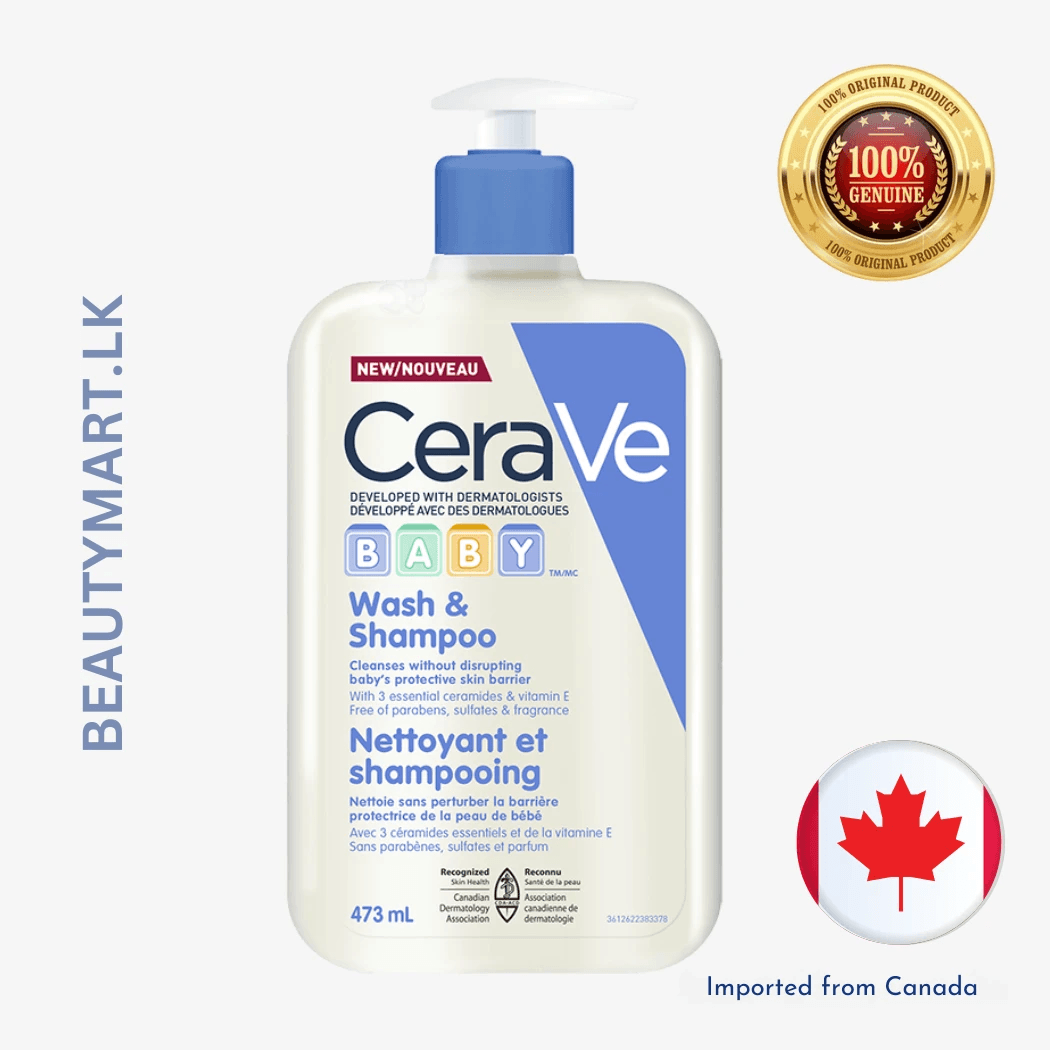 CeraVe Baby Wash Shampoo 473ml
