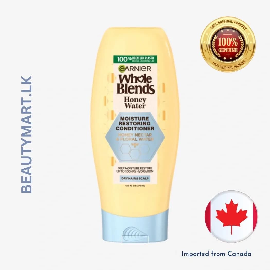Garnier Whole Blends Honey Water Moisture Restoring Conditioner 370ml