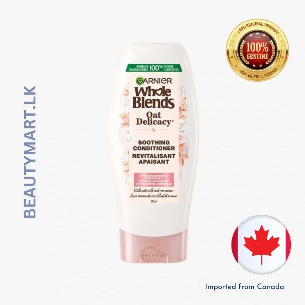 Garnier Whole Blends Oat Delicacy Gentle Conditioner, 370 mL