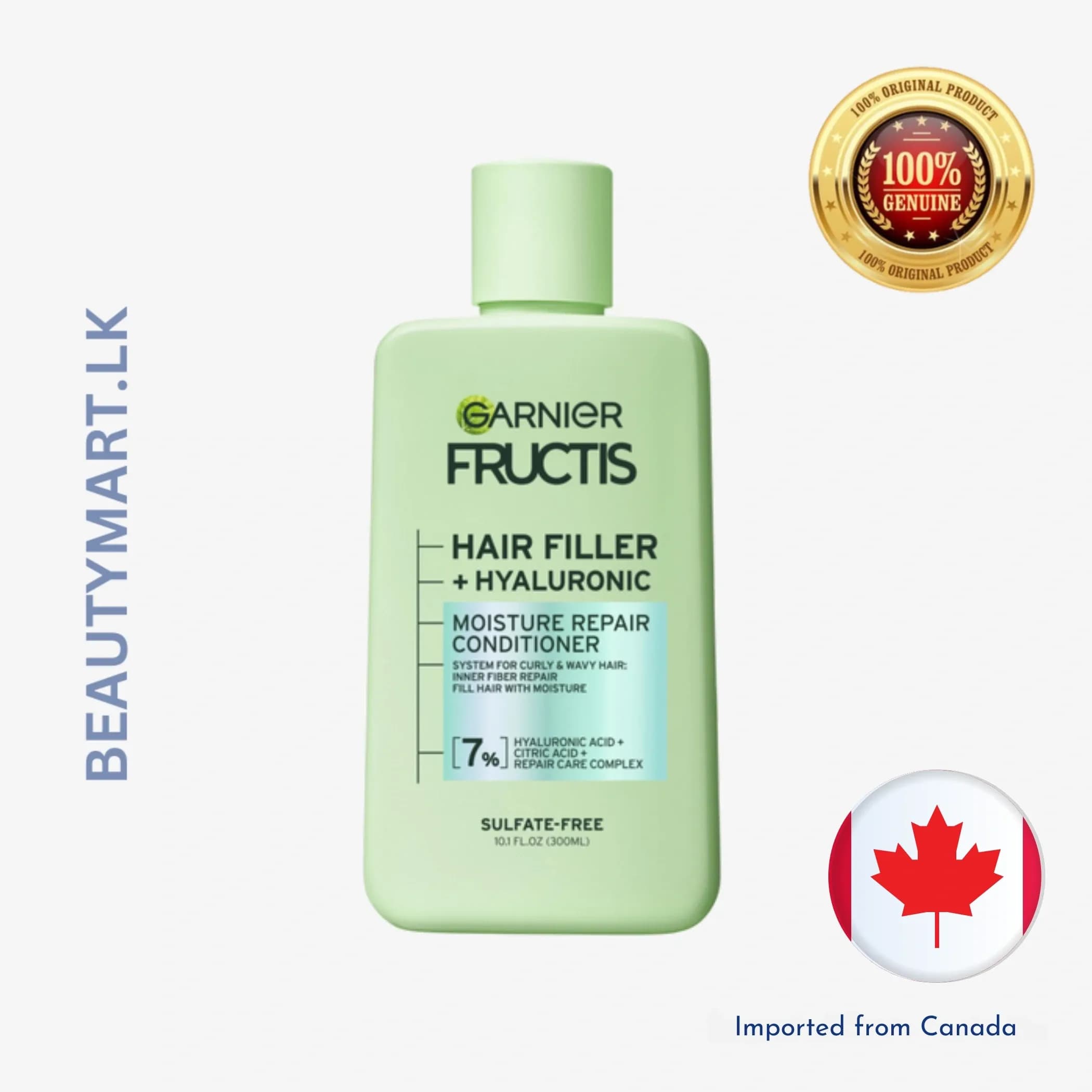 Garnier Fructis Hair Filler + Hyaluronic Moisture Repair Conditioner 300ml