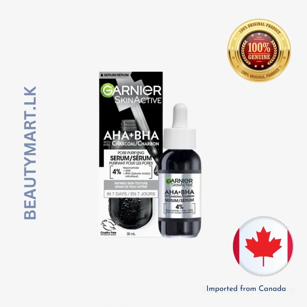Garnier Skin Active Pore Purifying AHA + BHA Serum 30ml