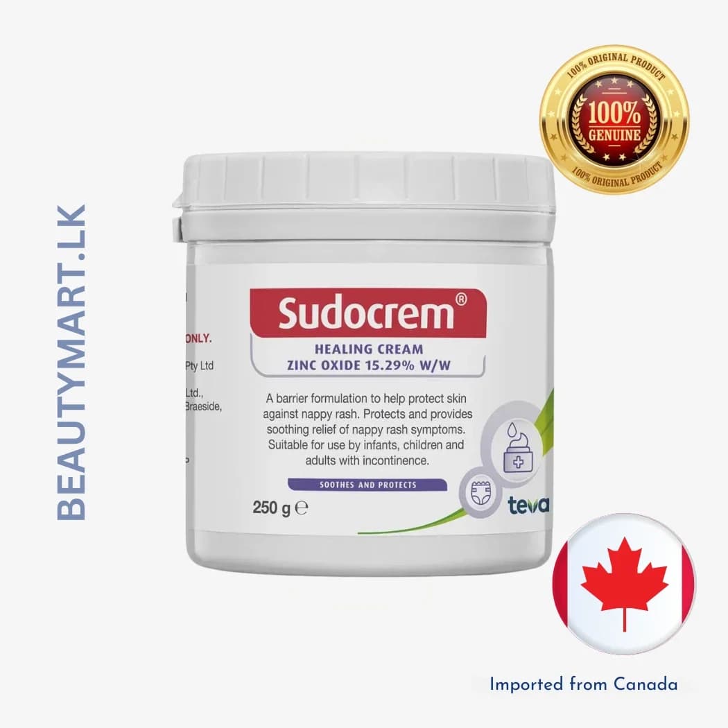 Sudocrem Antiseptic Healing Cream For Nappy Rash 250g