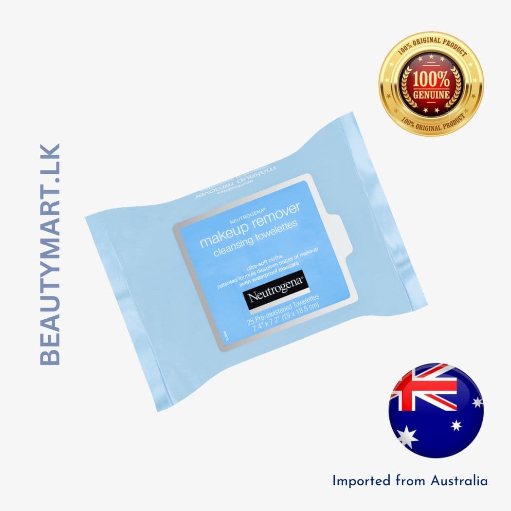 Neutrogena Makeup Remover Cleansing Towelettes Wipes 25 Pack