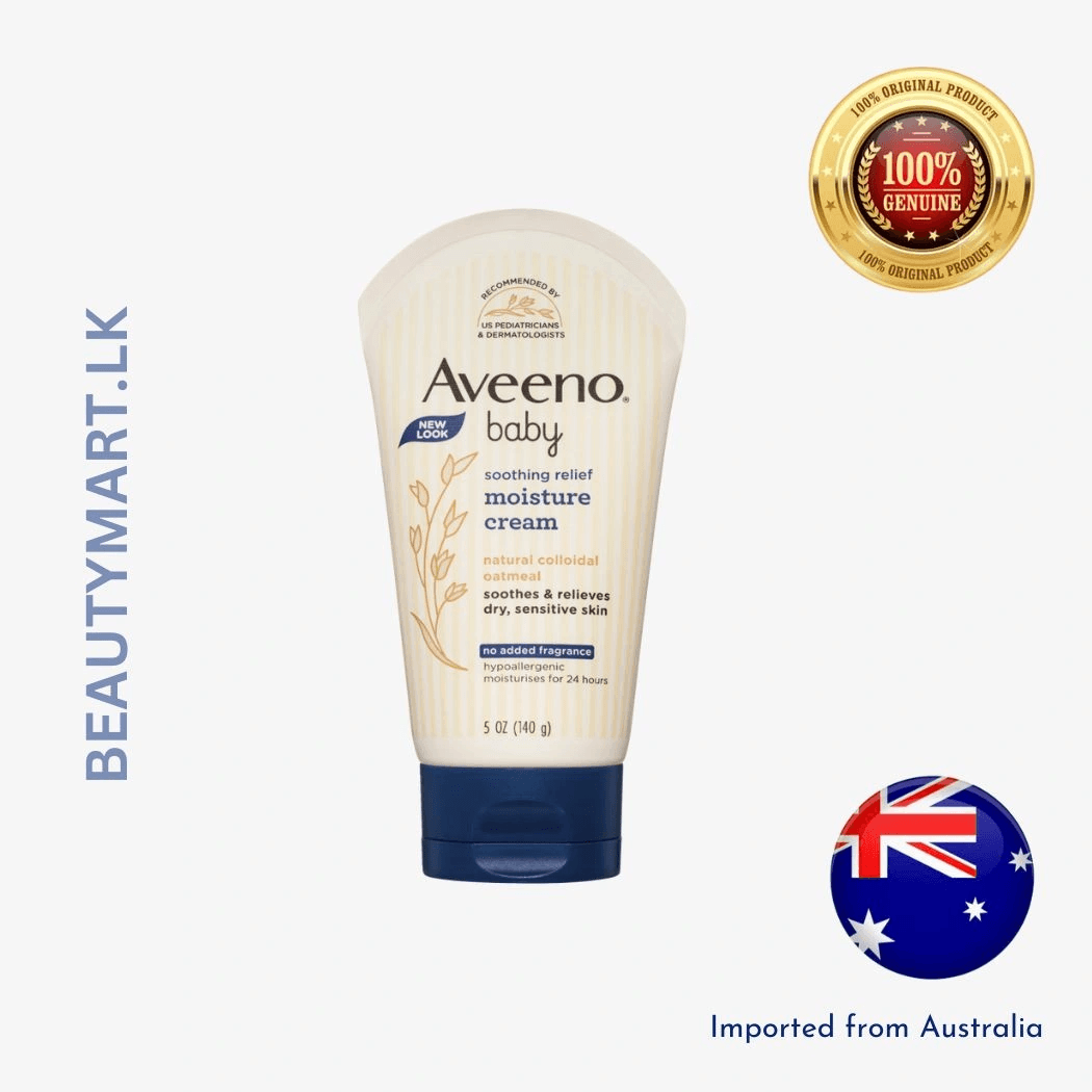 Aveeno Baby Soothing Relief Fragrance Free Moisture Cream 140g